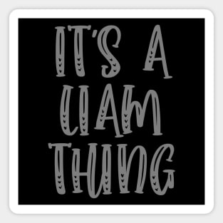 IT'S A LIAM THING Funny Birthday Men Name Gift Idea Magnet